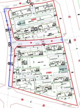太平河片区46#、47#地块规划图